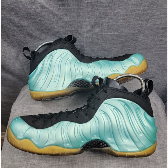 Size 15-Nike Air Foamposite Pro Island Green 624041-303 Men\'s Basketball GS main image 9